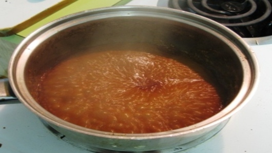Make the sauce.