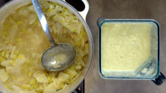 Puréeing the Soup