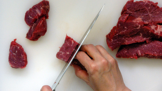 Cubing the Meat