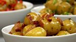 Steamed Potatoes w/ Bacon & Thyme