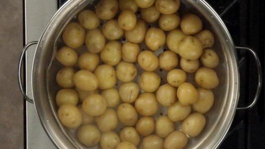 Steaming the Potatoes