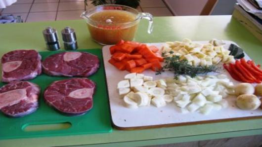 Prepare the Mise en Place.