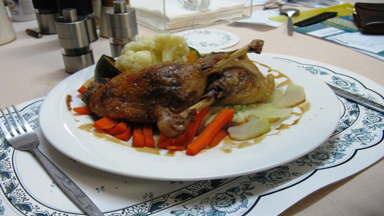Spiced Confit of Duck.