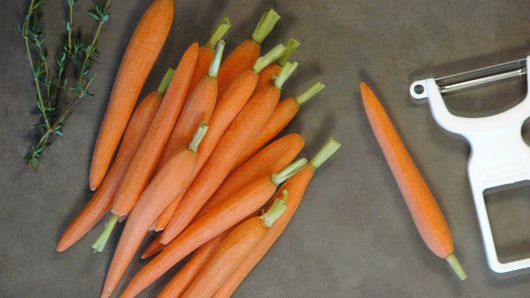 Preparing the Carrots 
