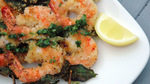 Grilled Prawns with Italian Salsa Verde 