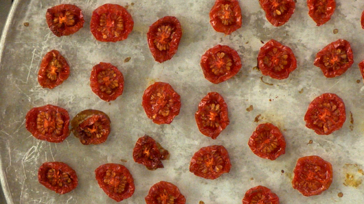 Roasting the Tomatoes