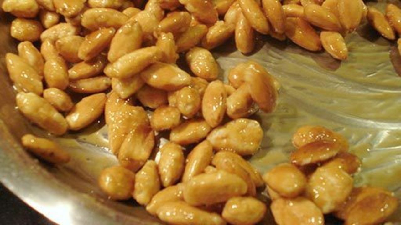 Candying the Almonds