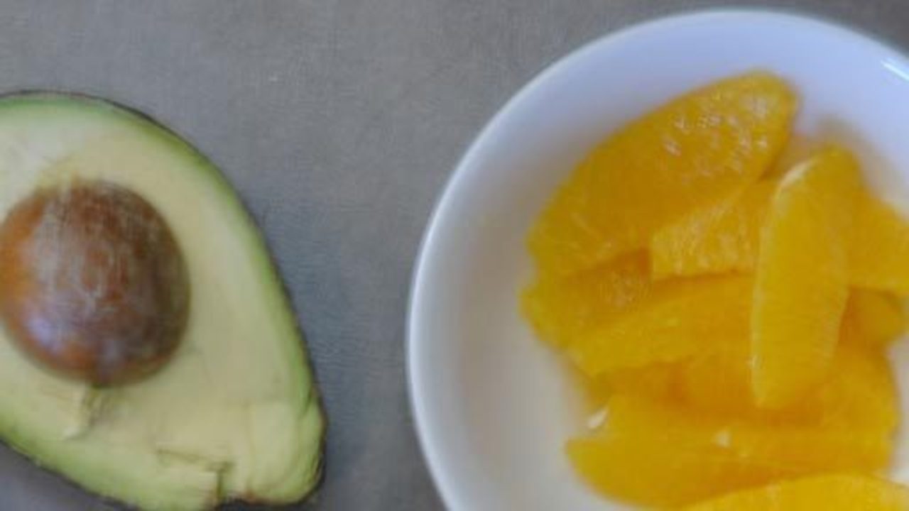 Cutting the Orange & Avocado