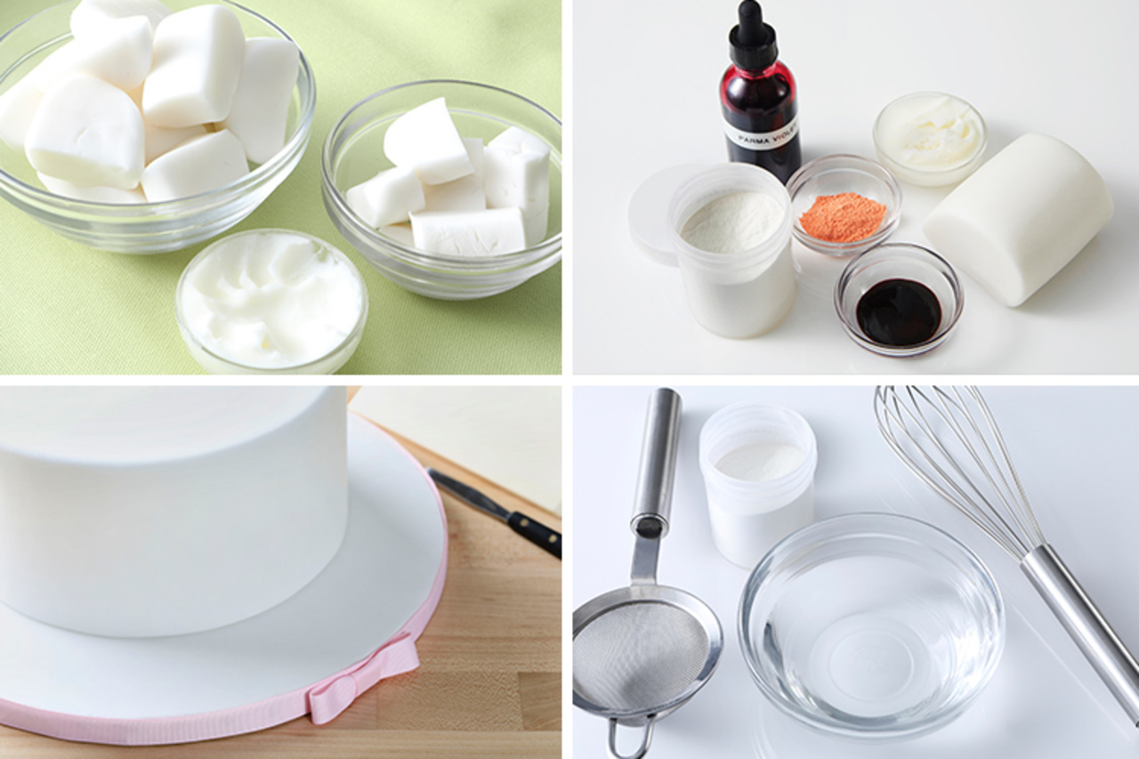 Rolled Fondant Making & Covering a Cake