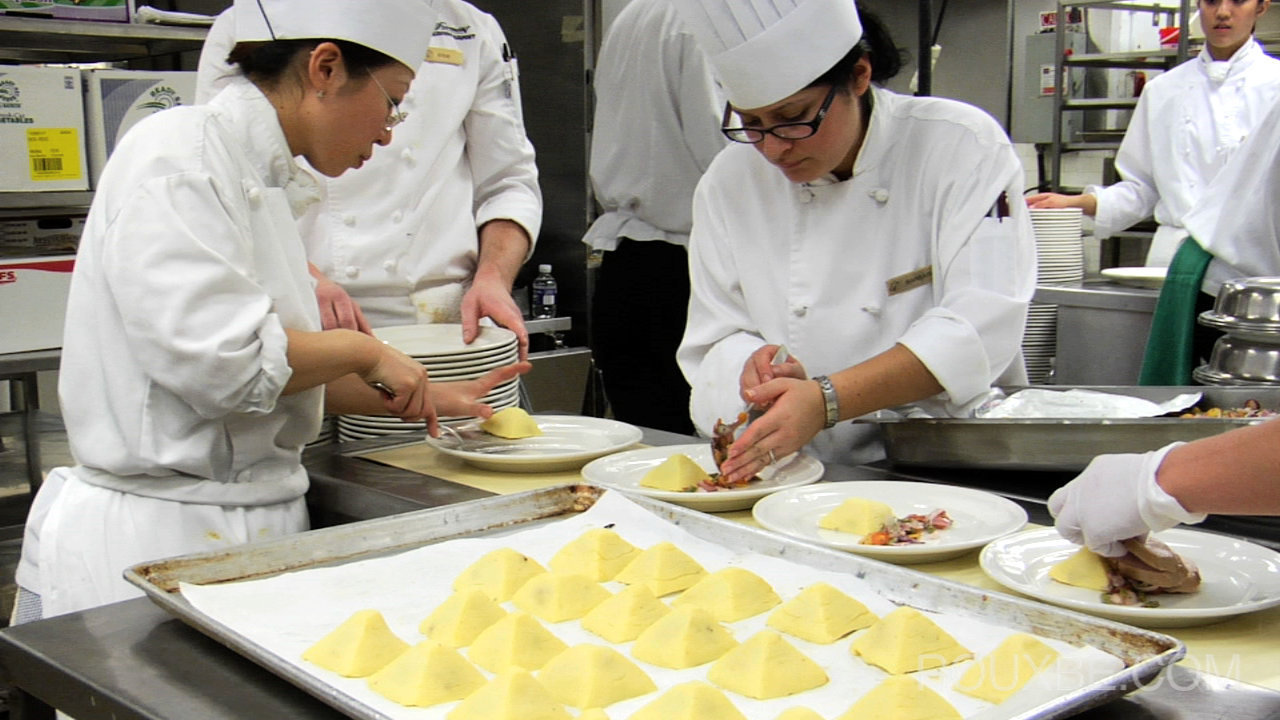 Hospitality kitchen team
