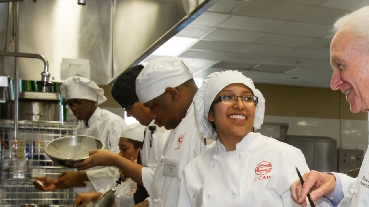 Culinary institute classroom